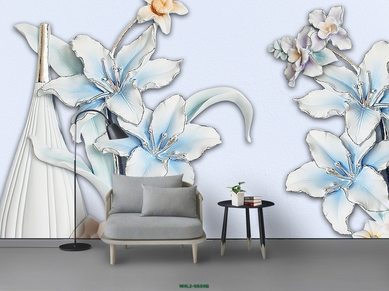 Cành hoa mộc lan MHL2-006KG